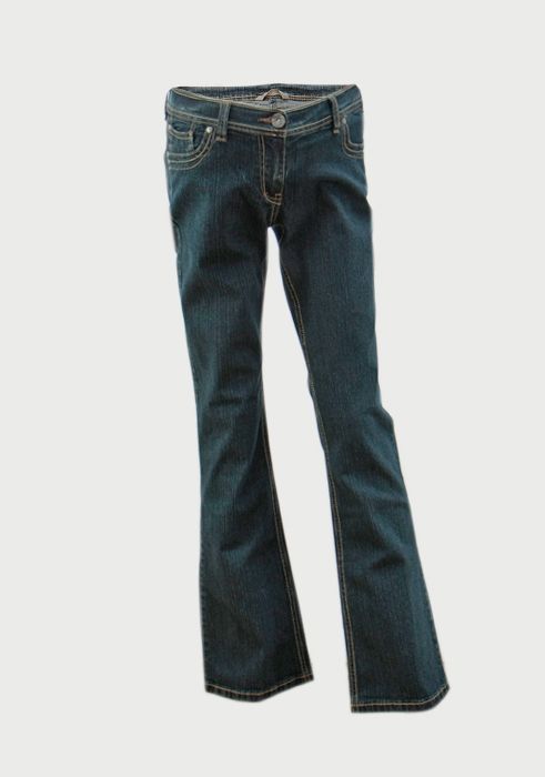 Maternity Adjustable Waist Bootcut Jeans